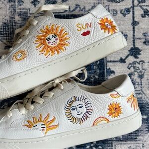 Soludos Ibiza leather sneakers 9.5